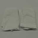 MIULEE Pack of 2 Velvet Soft Solid Decorative Square Throw Pillow Covers Set Christmas Cushion Case for Spring Couch Sofa Bedroom Car 12x20 Inch 30x50 cm Pure White