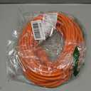Outdoor Extension Cord 50 FT Waterproof, 16/3 Gauge Heavy Duty 3 Prong Extension Cord, 13A 1625W SJTW, ETL Listed, Great for Garden and Home, Orange