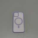 ORETECH Magnetic for iPhone 12 Case/iPhone 12 Pro Case, [Compatible with MagSafe][2 Pcs Screen Protectors][15 FT Drop Protection], Shockproof Bumper Phone Case iPhone 12/12 Pro Cover, Light Purple