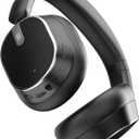 Hybrid ANC Over-Ear Headphones  Bluetooth 6.0, 60H Battery, Hi-Res Audio, Deep Bass, Memory Foam Ear Cups (Black)