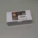 BESTTEN Keyed Entry Door Knob with Lock, Interior and Exterior Door Lock, Standard Ball, Satin Nickel