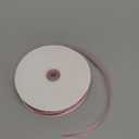 Pink Sheer Ribbon 100 Yards 1 Inch Organza Chiffon Tulle Ribbon for Wedding Bows Crafts Flower Bouquet Gift Wrapping Party Valentine's Day Decorations