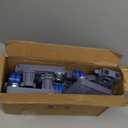 Upgraded Double Fixed Rods, Heavy-Duty Adjustable Washer Stand 18.1”-24.8” with 4 Locking Wheels & 4 Strong Feet - Supports up to 660 lbs, Ideal for Washer, Dryer & Mini Fridge