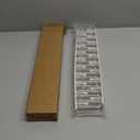 2 Pack Hat Organizer for Baseball Caps, Hat Rack for Wall Hold Up to 20 Hats, Hat Holder with Strong Adhesive and Screws, Hat Organizer Wall Mounted Hat Hanger Display for Door Closet Bedroom(B-White)