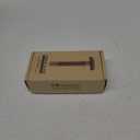 VIKINGS BLADE Adjustable Double Edge Safety Razor + Luxury Case. Smooth, Reusable, Eco-Friendly (The Emperor Frosted Chrome)