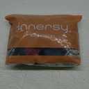 INNERSY Womens Underwear Cotton Hipster Panties Regular & Plus Size 6-Pack Contrasting Dark Vintage (Medium)