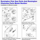 107713-01 Sprocket Gear for Remington Electric Chainsaw (1)