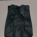 Windyun 50 Pcs Reusable Tote Bag Bulk 8 x 4 x 10 Inch Non Woven Shopping Bag with Handle Christmas Reusable Grocery Gift Tote (Dark Green)