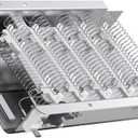 95% Nickel279838 Dryer Heating Element, Compatible with Whirlpool WED4815EW1 Kenmore 500 600 70 80 Series Model 110 Roper RED4440VQ1 Maytag MEDC200XW3 Amana NED4600YQ1 Admiral MEDC200XW3 Dryer Parts