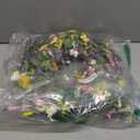 LLZLL Spring Decorations for Home 22" Spring Wreath Artificial Summer Wreaths with Eucalyptus Leaf Lavender and Daisy for Easter Indoor Outdoor Home Festival Celebrations (Multicolor-1)