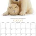 Gladstone Media, Puppies & Friends 2026 Square Wall Calendar