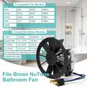 BP27 Fan Motor Replacement for Broan Nutone 663 688 678 671 659 Bathroom Exhaust Fan, S97012038 Ventilation Fan Motor, 50 CFM Replacement Motor