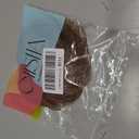 CAISHA 100% HUMAN HAIR Scrunchie Hair Piece Updo Braid Hair Scrunchy Messy Bun Brown Mix H312l  brown mix #4H30 H312l