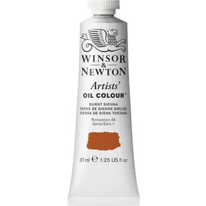 Winsor & Newton Artists' Oil Color, 37ml (1.25 oz) Tube, Burnt Sienna
