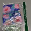 Tiny Twinkle Mess Proof Baby Bib for Girls | Waterproof Toddler Bib for Eating | Baby Apron for Feeding | Machine Washable | Perfect Shower Gift (Floral Blue, 624M)