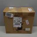 Heated Outdoor Cat House for Outside Winter 100% Waterproof Oxford Tarpaulin with Safe Escape Door and 5" Elevated Base with Heater for Feral Barn Cat Kitty (26x20x14)