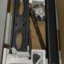 YOMT Universal TV Floor Stand with Mount for 27-70 Inch LCD LED OLED TVs, Swivel Height Adjustable Tall TV Stand, Space Saving Design for Corner Bedroom Living Room, Black