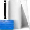 VViViD Satin Clear Paint Protection Bulk Vinyl Wrap Film 12 Inches x 72 Inches Including 3M Squeegee and Black Felt Applicator