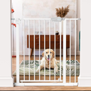 Baby Gate - 40'' Extra Tall and 30''-37'' Adjustable Width Pet Gate for Stairs
