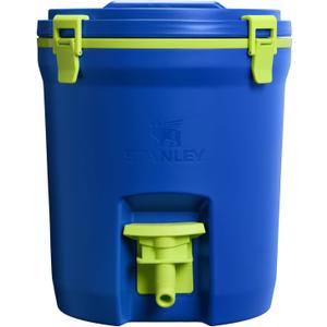Stanley Adventure Fast Flow Water Jug | Leakproof Ice Water Dispenser | Insulated Beverage Cooler | Easy Pour Spigot and Latched Foam Lid | BPA-Free