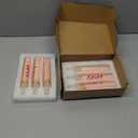 Baquler 6 Pcs Valentine Day Flameless Candles Primitive 6.5 Inch Short Heart Taper Candles Battery Operated LED Candlesticks for Valentine Wedding Anniversary Dinner Table Home Party Decor