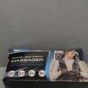 RESTECK Massagers for Neck and Back with Heat - Deep Tissue 3D Kneading Pillow, Electric Shiatsu Shoulder Massage, Foot, Legs,Body - Relieve Muscle Pain - Office, Home & Car (Black/Grey)