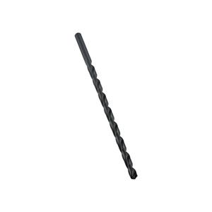 Dormer A1251/2X250 Extra Length Drill, Steam Oxide Coating, High Speed Steel, 0.5" Head Diameter, 200 mm Flute Length