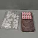 Portable Watercolor Paint Palette with Tins, Lightweight Empty Full Pans with Magnetic Squares, Metal Paint Tray Palettes for Travel, Acrylics Painting and Art, 20Full Pans,Black