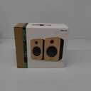 House of Marley Get Together Duo, Powerful Bookshelf Speakers with Wireless Bluetooth Connectivity and Sustainable Materials (Signature Black)