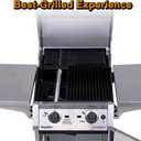 463630021 Grill Replacement Parts for Charbroil Performance 2 Burner Grill Parts 463655421 463660021 463660421 463655021 463655621 Charbroil G428-5102-W1 G327-2100-W1 Burner G325-0002-W1 Heat Tent