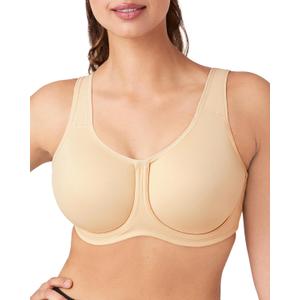 Wacoal Women's Simone Sport Unlined Full Coverage Underwire Sports Bra, 855170. 40C (Beige)