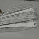 Gisafai 10 Pack Shelf Bracket Adjustable Shelving Brackets Single Track Twin Track System Metal Stand for Shelving Shelf Standard Stand for Stores Closet Kitchen(White,16 Inch)