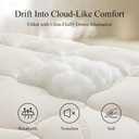 Mattress Topper King Size, Bamboo Viscose Ultra Soft Cover