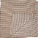 Swaddle - 100% Organic Cotton - Muslin Swaddle Blankets for Newborn, 47" x 47" (Natural Stripe)