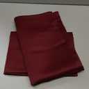 Chyhomenyc Terracotta Short Blackout Curtains 24 Inch Length, Small Kitchen Curtain Tier Rod Pocket Half Window Curtains for Bathroom Basement Cabinet Camper RV Bunk, 2 PCS, Each 30" Wx24 L