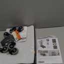 Folding Hand Truck, 500 LB Heavy Duty Luggage Cart, Utility Dolly Platform Cart with 6 Wheels & 2 Elastic Ropes for Luggage, Travel, Moving, Shopping, Office Use, Black