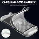 2 x GLDRAM Case for Nintendo Switch 2 (2025), Soft TPU Protevtive Cover with Split Type Comfort Joycon 2 Controller Grip Shell for Switch 2 Accessories, Diamond Pattern Design (No Dockable)