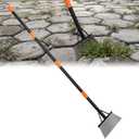 Garden Flat Shovel,Heavy Duty Weeding Tools Gardening,60" Long Handle Metal Floor Scraper,Multifunctional Cleaning Shovel for Lawn Edging, Scraping, Weed and Ice Removal
