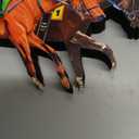 6 Pcs Derby Decorations Horse Racing Table Centerpieces Double Sided Horse Party Decor Wooden Derby Party Supplies for Home Office Festival Horse Birthday Tiered Tray (Broken Piece)