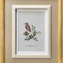 5x7 Picture Frame Natural, Gray and Beige Trim, Pine Wood with Real Glass, Matted to 4x6, Vertical and Horizontal for Tabletop or Wall Hanging Display Photo Frame