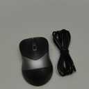 PEIOUS Wireless Mouse, Jiggler Mouse for Laptop  LED Mouse Rechargeable Computer Mice Mouse Mover Undetectable Random Movement with On/Off Button Keeps Computer Awake  Black&Grey