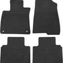 Car Floor Mats for Honda Accord 10th Generation 2018 2019 2020 2021 2022 Custom Fit Full Black Rubber Auto Liner Mats All Weather Protection Heavy Duty Odorless