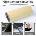 Storystore Foam Rubber Sheet with Adhesive, 12 x 59 x 1/2 Inch Closed Cell Insulation Neoprene Foam Sheet, Multi-Function Soundproof Weatherproof Foam Padding