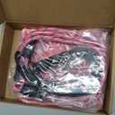 haapaw Dog Harness with Leash Set, No Pull Adjustable Reflective Step-in Puppy Harness with Thickened Padded Vest for Extra-Small/Small Medium Dogs (Pink)