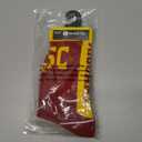 For Bare Feet NCAA Unisex Kids Ncaa Mvp Crew Sock Youth (One Size, Team Color)