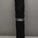 Front Door Mat Indoor Outdoor, 48" x 36" Non Slip Welcome Doormat for Entryway, Heavy Duty Low Profile Entrance Rug for High Traffic Areas, Patio, Outside Entry, Yard, Porch Waterproof (Black Square Mesh)