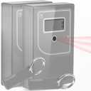 Smart Counter Retail People Counter - Infrared & Wireless, Battery Operated, with 2 Reset Protection Keys, Easy to Install, Grey
