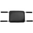 Pibbs 350 Child Booster Bar for Salons & Barbershops - Durable Straight Metal Arms for Superior Support, Secure Fit for Any Barber or Styling Chair, Professional Black Finish, PIB-350