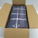 12 Pack Extra Heavy Duty Large Moving Bags with Strong Zipper & Comfortable Handles, Sturdy & Durable Clothes Storage Bags Totes Bins, Packing Moving Boxes for College Supplies, Gray