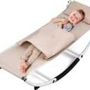Yousoontic Kids Sensory Rocking Chair Sensory Rocker with Pillow and Blanket Outdoor Indoor Lounge Recliner Chair Gifts for Toddlers Baby Children ADHD Autism